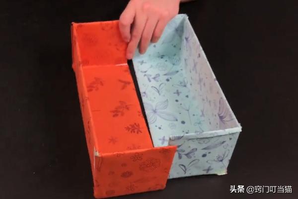 空鞋盒不要扔简单改造一下水果鞋,空鞋盒千万别丢