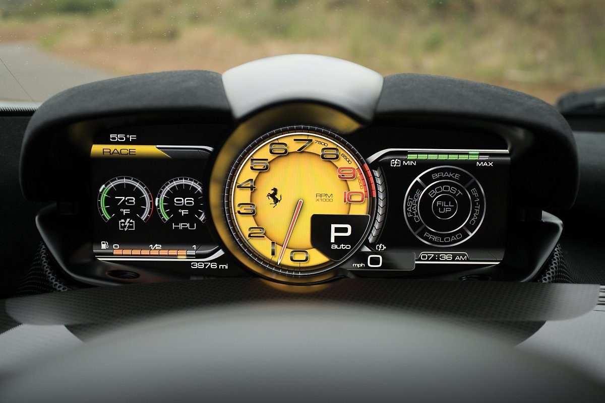 超级跑车哪款最帅,超炫酷汽车仪表盘