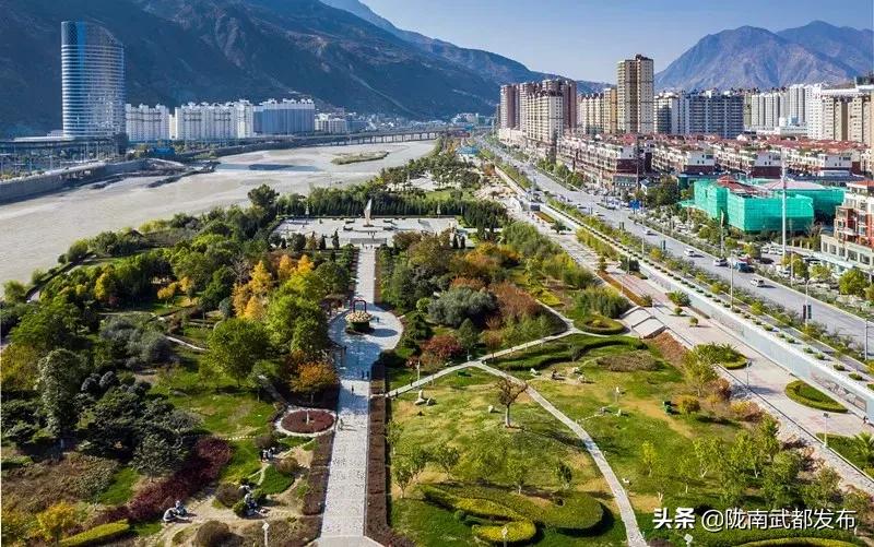 陇南武都公园建设,陇蜀之城建设效果图