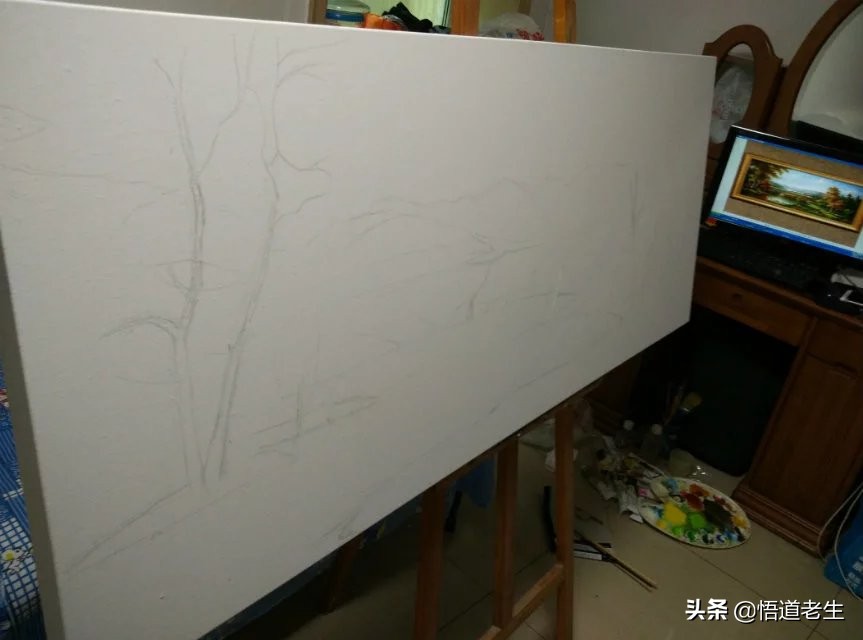 从零开始学会画简单的油画,一日一画零基础油画入门