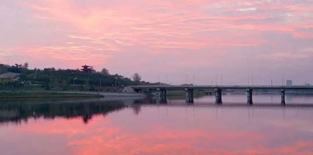 阎良石川河秋日美景,阎良最美石川河