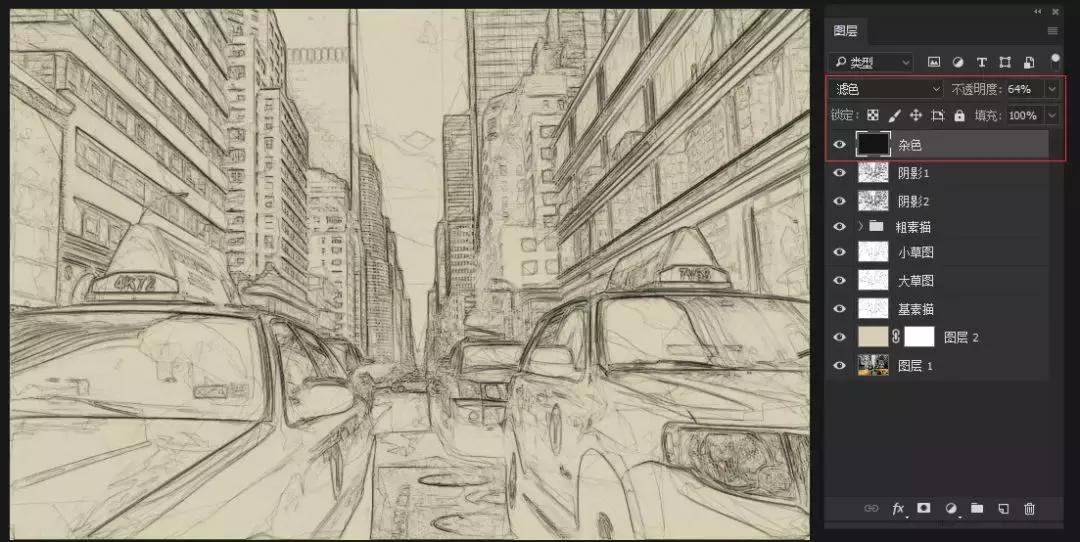 如何在AdobePhotoshop中创建素描效果