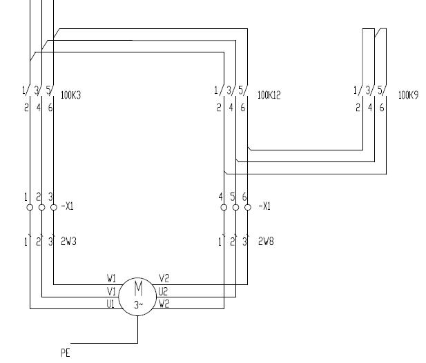 电机星三角降压启动工作过程讲解,星三角降压启动正反转电路图原理