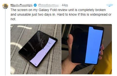 galaxyfold一代内屏坏了,galaxyfold折叠屏幕