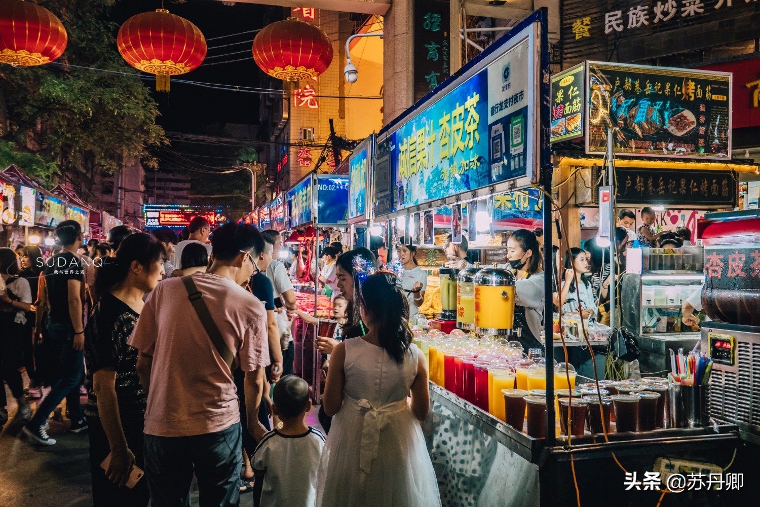 兰州人气最旺的夜市街,兰州当地人夜市人气最旺的地方