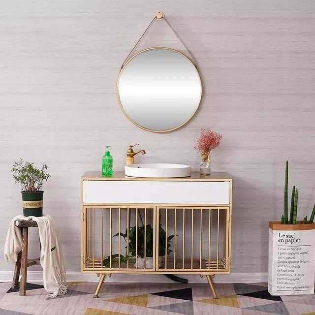 卫浴装修浴室柜,家装如何选择浴室用品柜