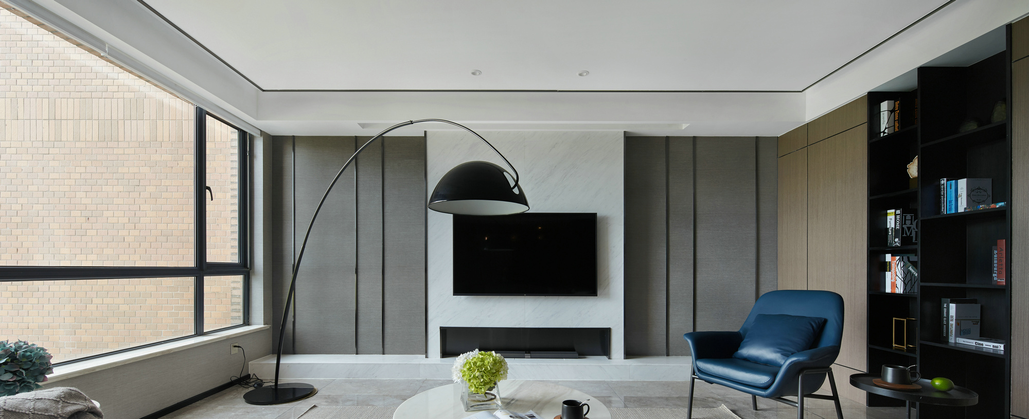 房子装修漂亮便捷的背景墙来啦,背景墙较短新中式效果图大全