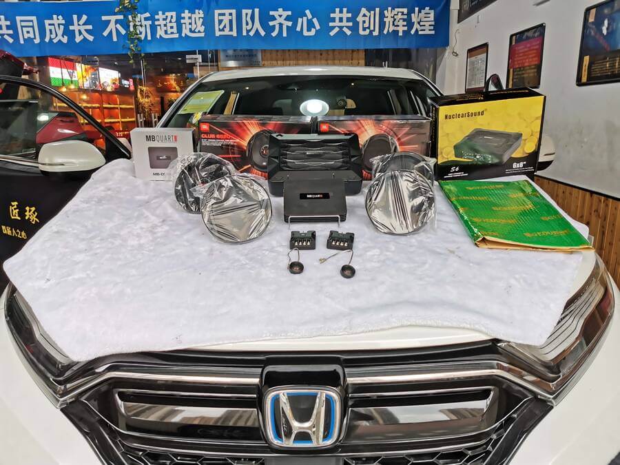 本田crv改装音响荣昌,crv音响隔音改装方案
