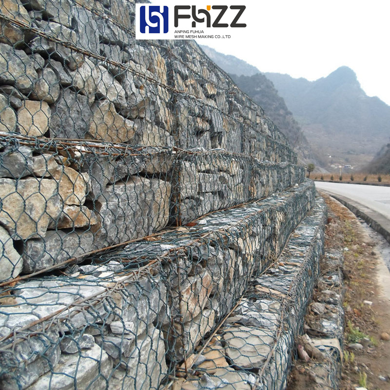 镀锌铁丝石笼网源头厂家,高速公路钢筋网片