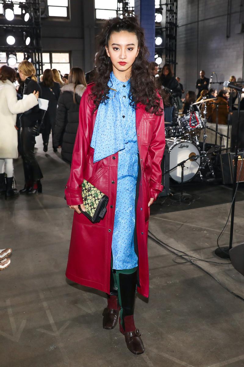 木村光希穿碎花裙图片,木村光希香奈儿走秀