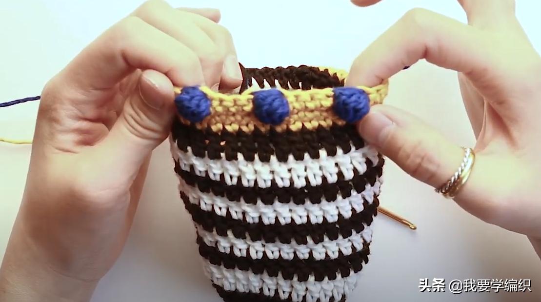 实心杯子套教程,大肚杯水杯套教程100种