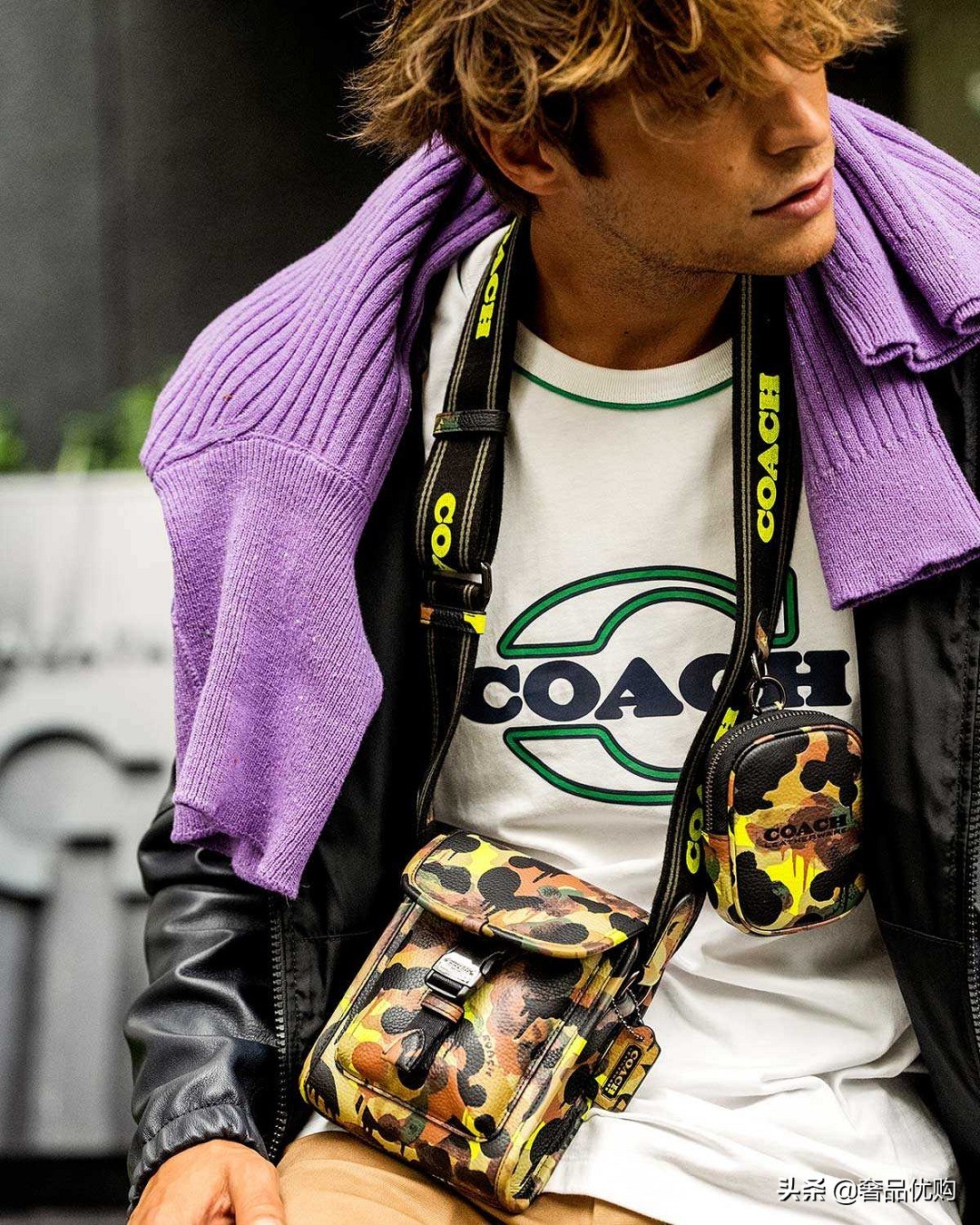 coach迷彩外套,coach最新早秋款卫衣