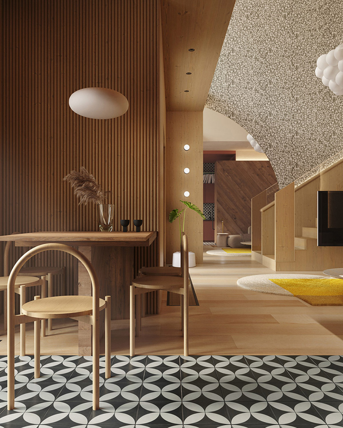 乌克兰住宅效果图,乌克兰顶级豪宅内部装修