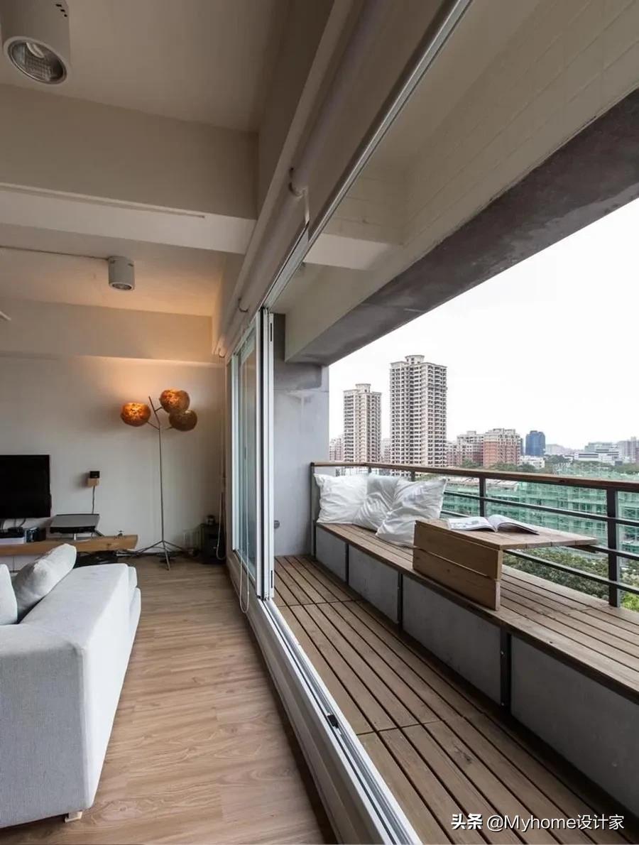 超好看的阳台装修,8米长超长阳台怎么装修好看