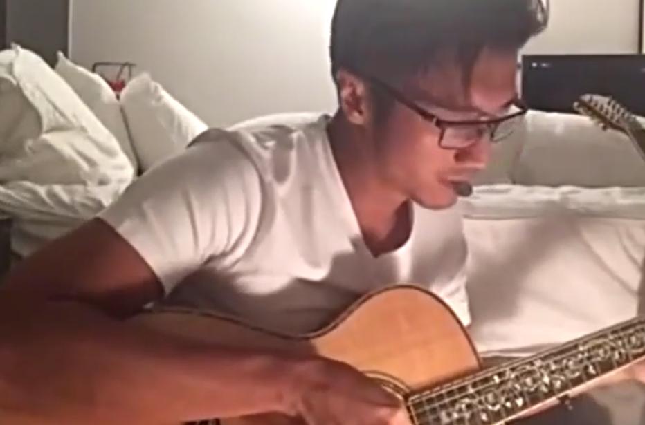 谢霆锋十几岁就喜欢王菲吗,谢霆锋14岁唱的歌