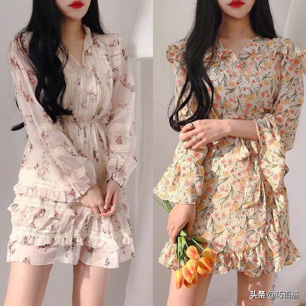 同样是碎花为什么有的显老,怎么样穿碎花裙才不会显得俗气