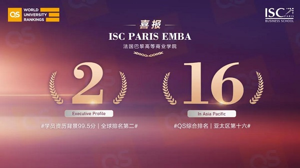 ISCPARIS法国巴黎高等商业学院排名怎么样？