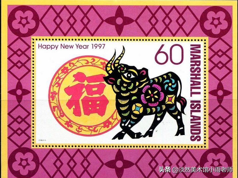 儿童创意绘画生肖牛,少儿创意绘画牛