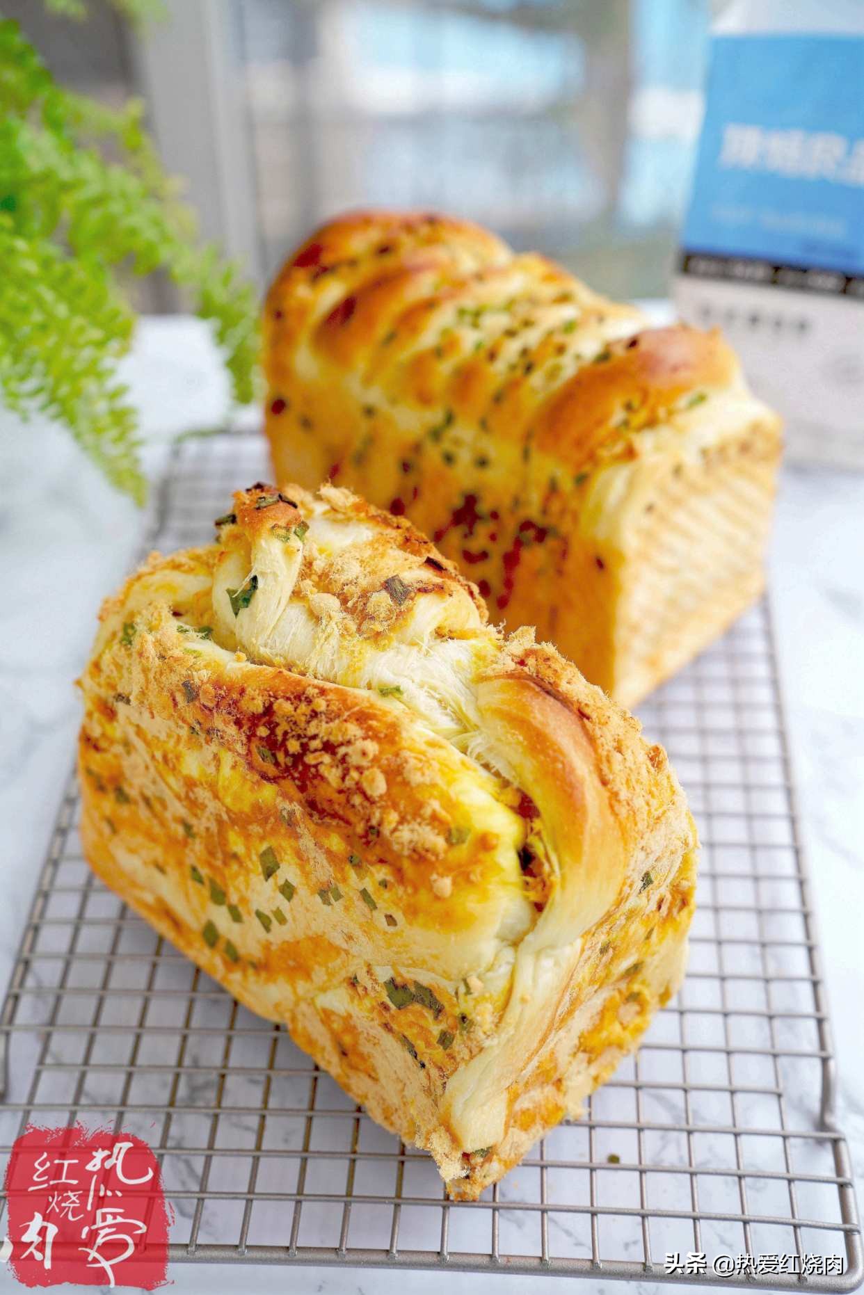 吃起来有韧劲的肉松面包,吃一口就忘不掉的肉松面包