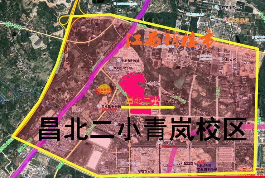 南昌学区划分详图,南昌经开区学区划分一览表小学