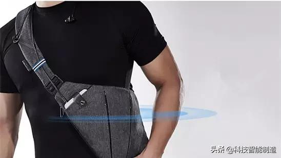 fino包包男士,fino超薄数码收纳胸包2代