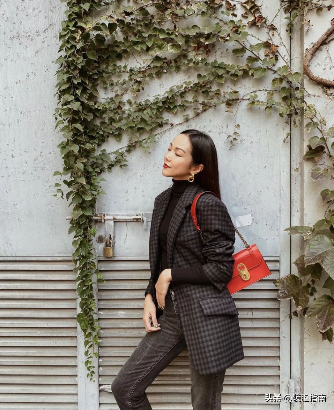 慵懒风毛衣怎么搭项链,秋冬毛衣项链穿搭