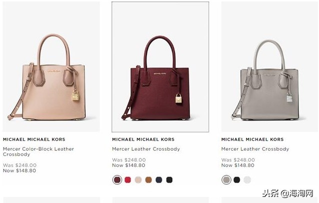 michaelkors双肩包女士棕色,michaelkors手袋特卖低至3折
