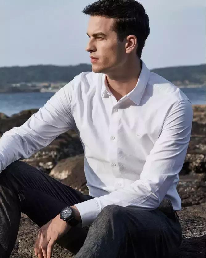 男士短袖衬衫休闲最新款,男士假两件加绒保暖衬衫