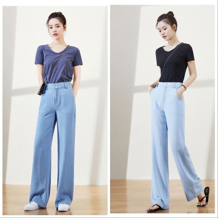 高腰裤搭配上衣显个子高,高腰裤搭配的上衣一整套秋冬款