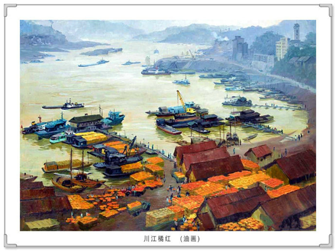 宫廷油画复古写真,高级灰风景油画写生作品