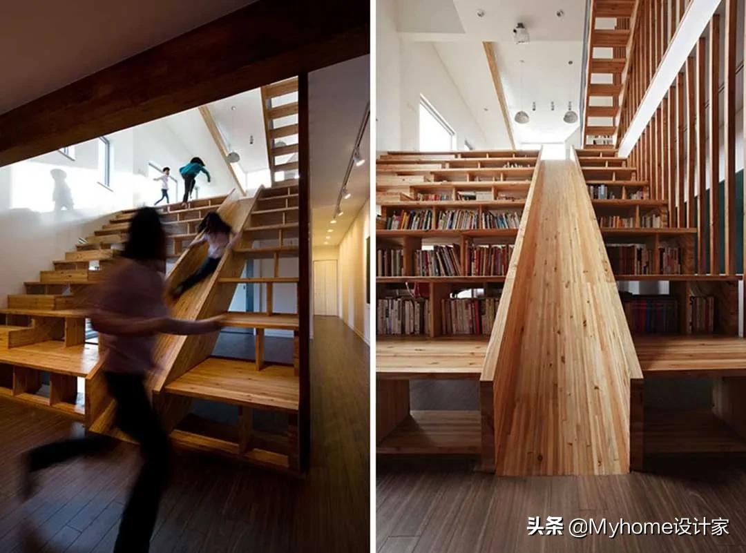 有趣的儿童房设计,儿童房设计滑梯房间