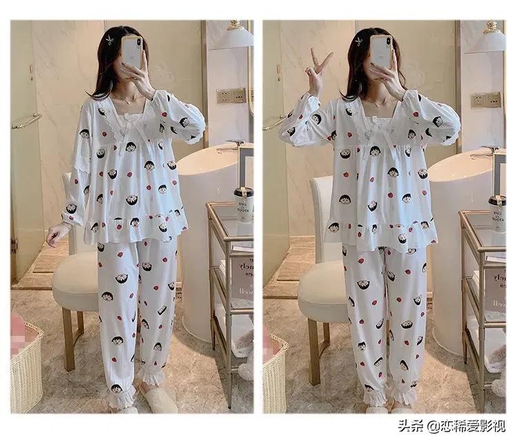 睡衣家居服简约大气,家居服睡衣可外穿的奢华品