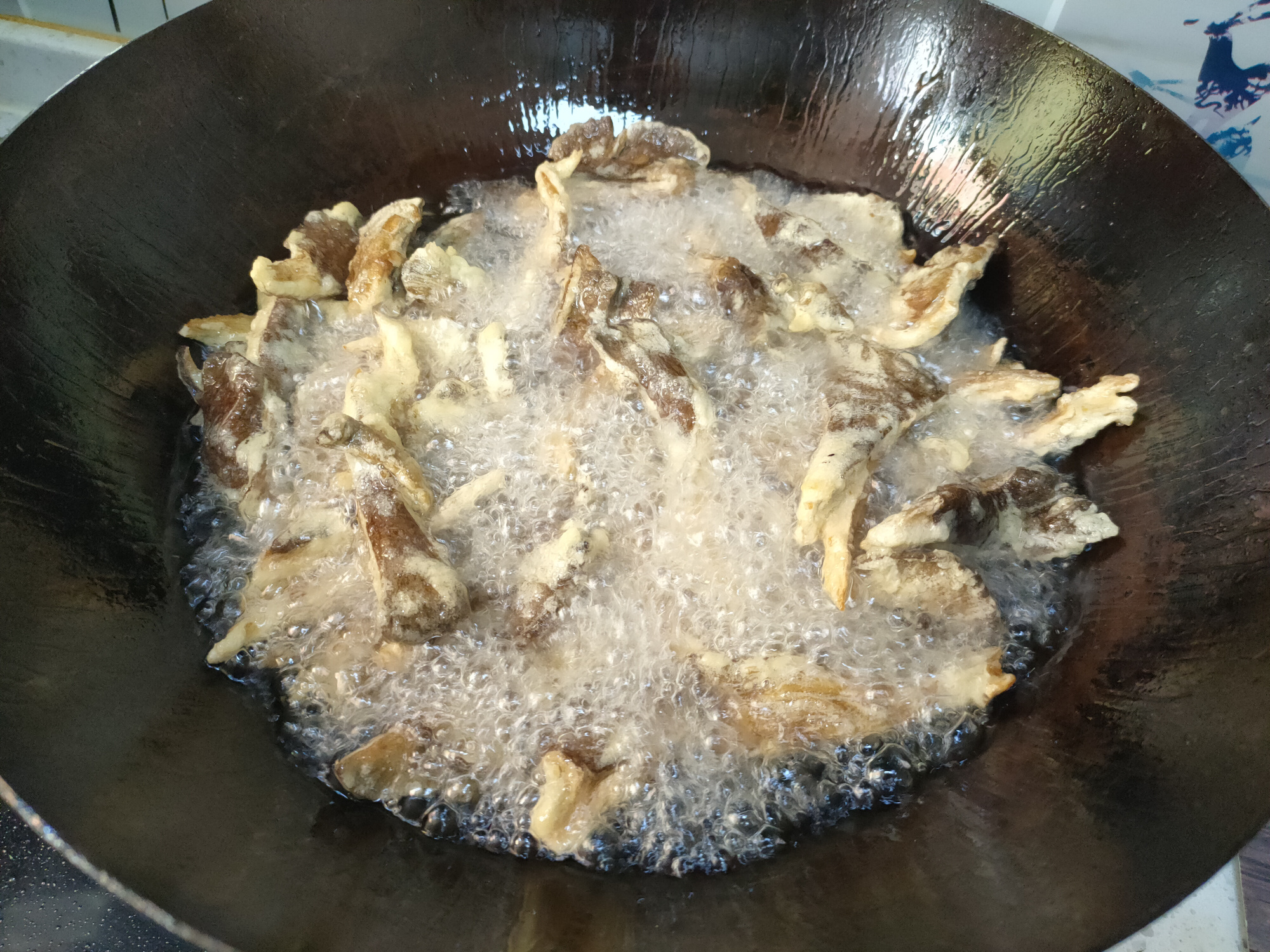 干炸蘑菇用香脆炸粉可以不,干炸蘑菇怎么挂糊