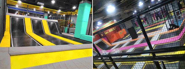 不限时的网红蹦床公园,沉浸式网红蹦床公园