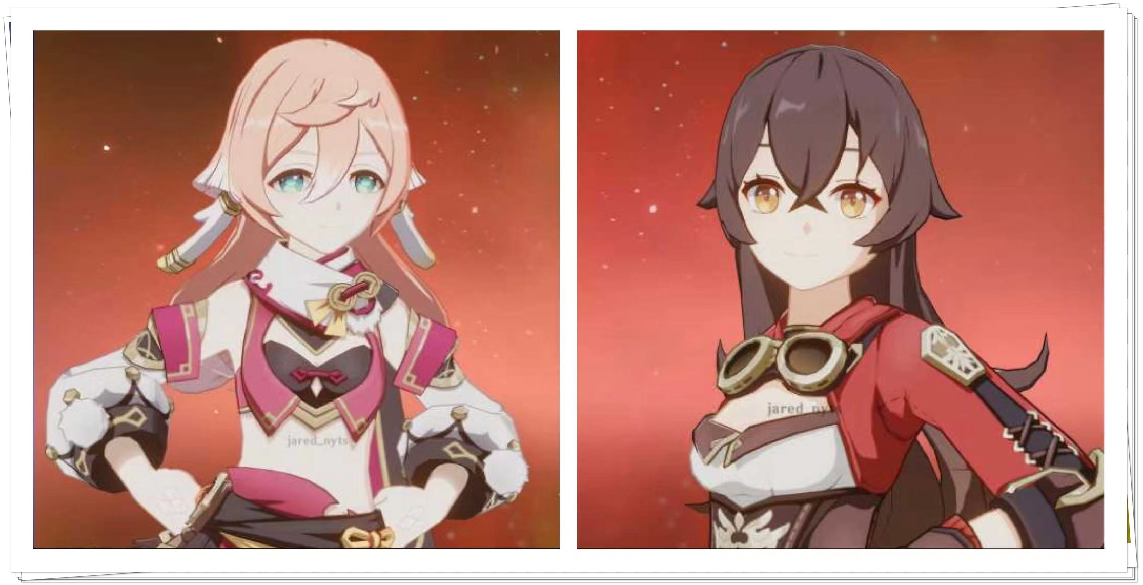 原神还原角色美貌,原神角色复原