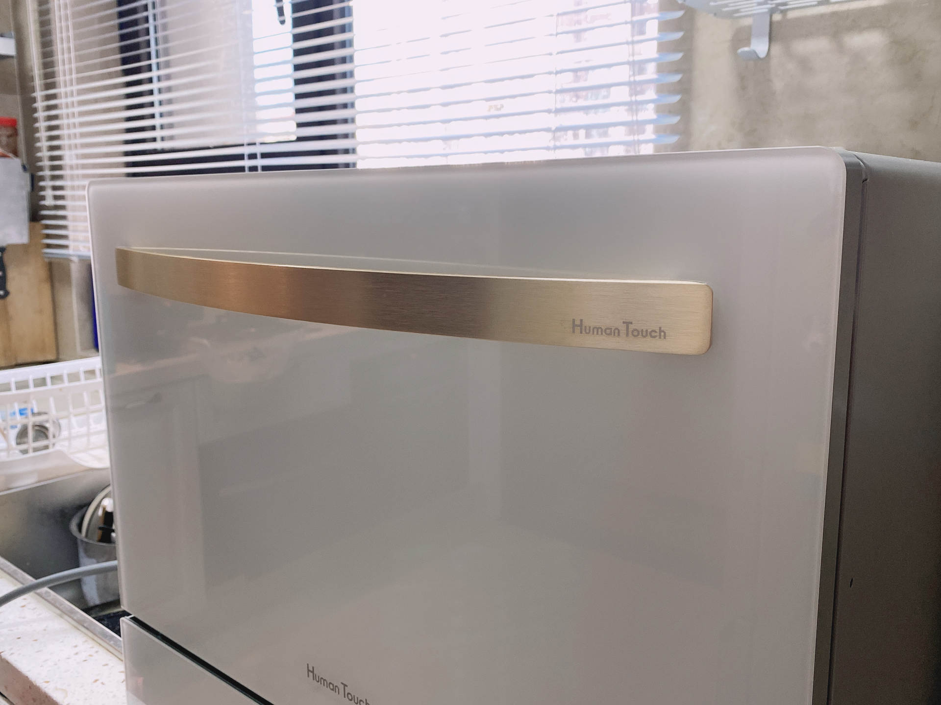 小户型窄台面嵌入式超薄洗碗机,慧曼c2小型台面洗碗机