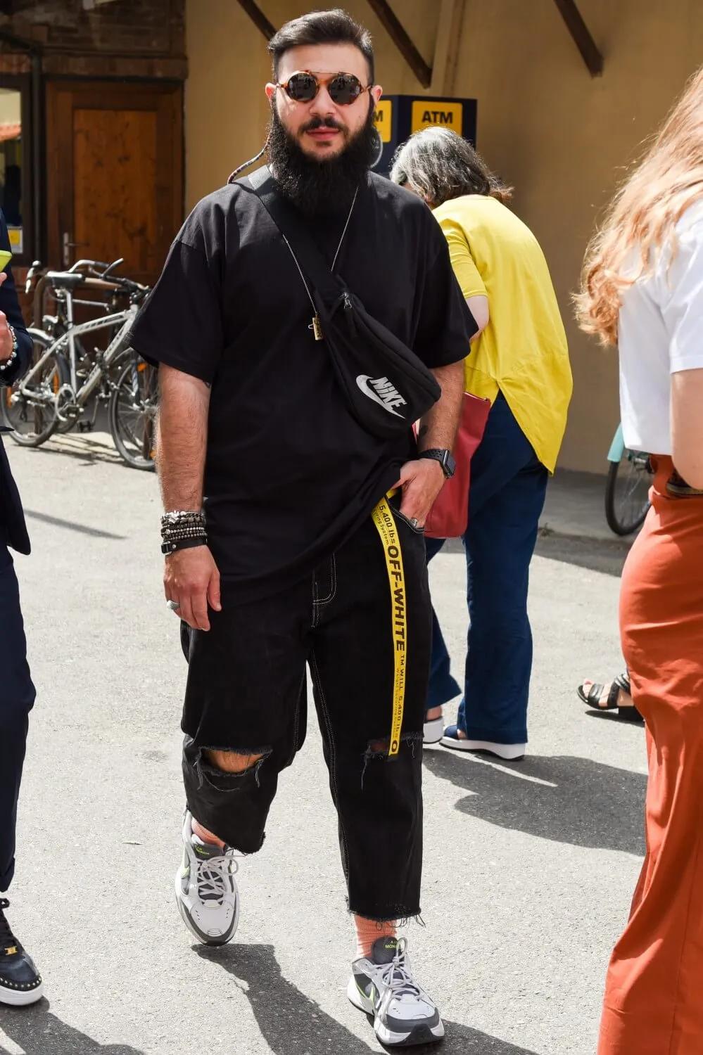 中年胖男人夏天衣服搭配大全,夏天胖的人怎么穿衣服才好看