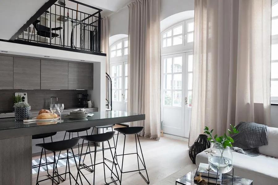 46个平方住六口人,46人住三人间和双人间客房