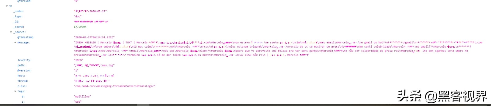 7TB！108.8亿条数据库记录！色情直播网站CAM4.com曝重大数据泄露