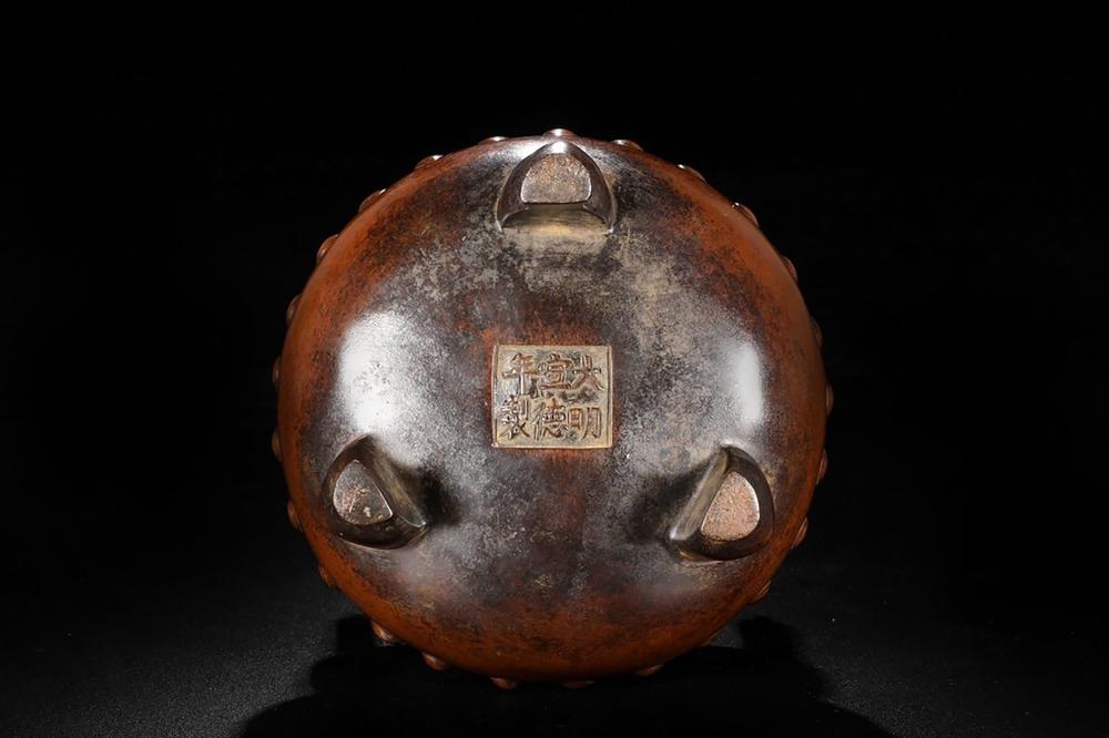 铜香炉真品欣赏,中国最著名的铜香炉