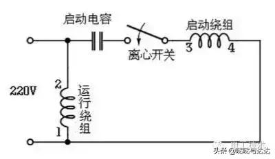 单相电机接电容的正确方法,如何快速看懂单相电机电容