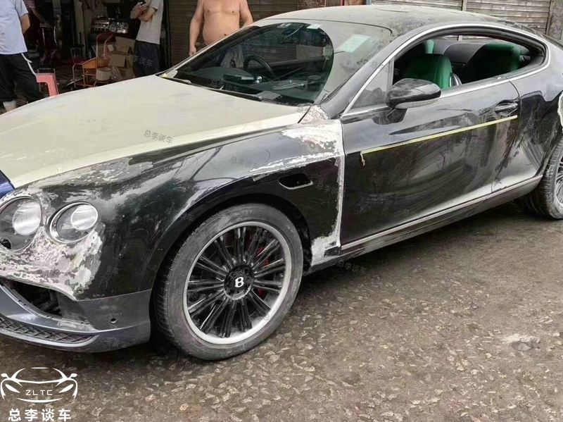 宾利老款改新款施工过程,宾利老车翻新改造全过程