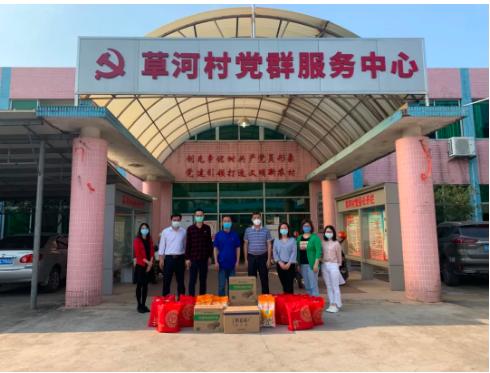 番禺｜桥南街“五社同心联动战疫”，爱心物资送到最需要的群众手中