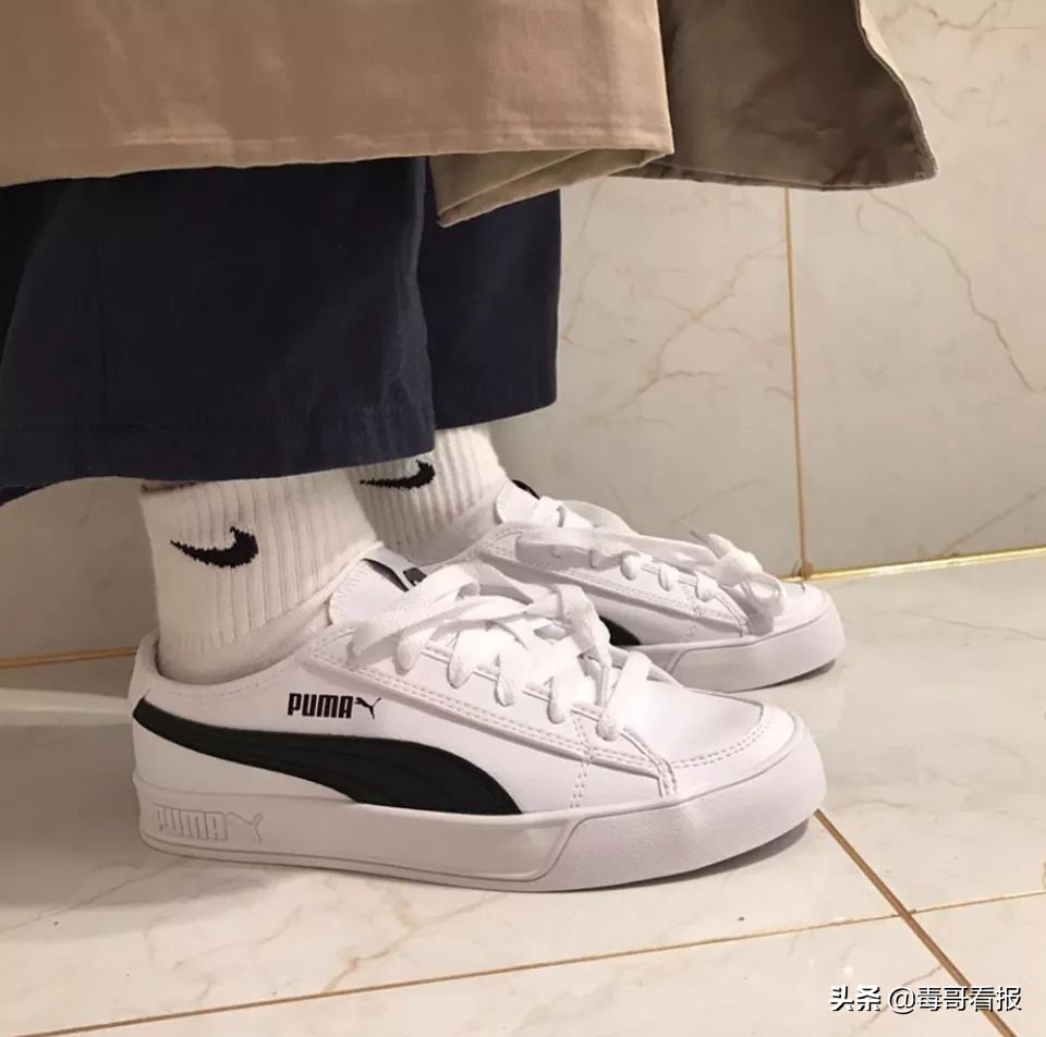 puma全黑色松糕鞋,puma深度解析