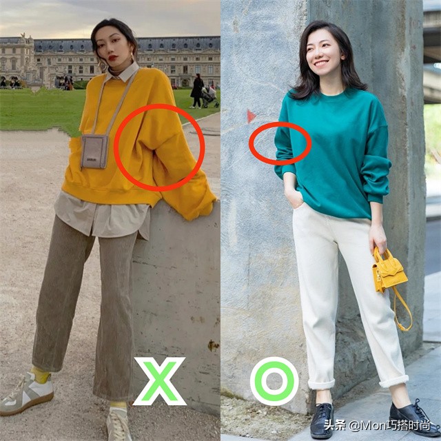 为什么我穿宽松款的卫衣显胖,为什么别人穿卫衣比你好看