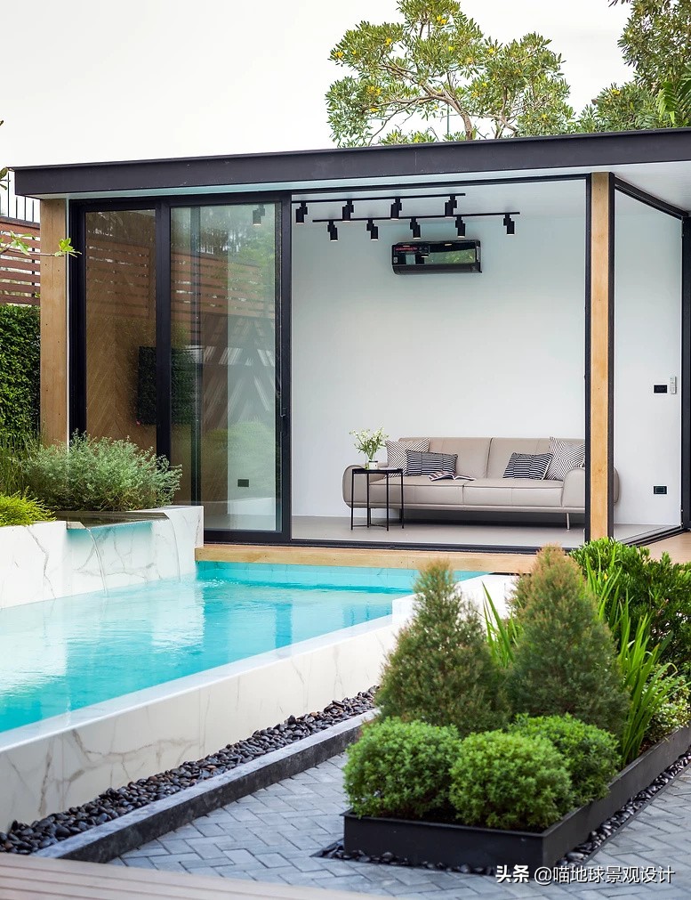 100款庭院廊架图片,中式庭院亭子设计效果图