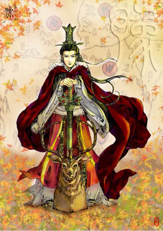 汉服四季插画图案大全,最美传统汉服插画