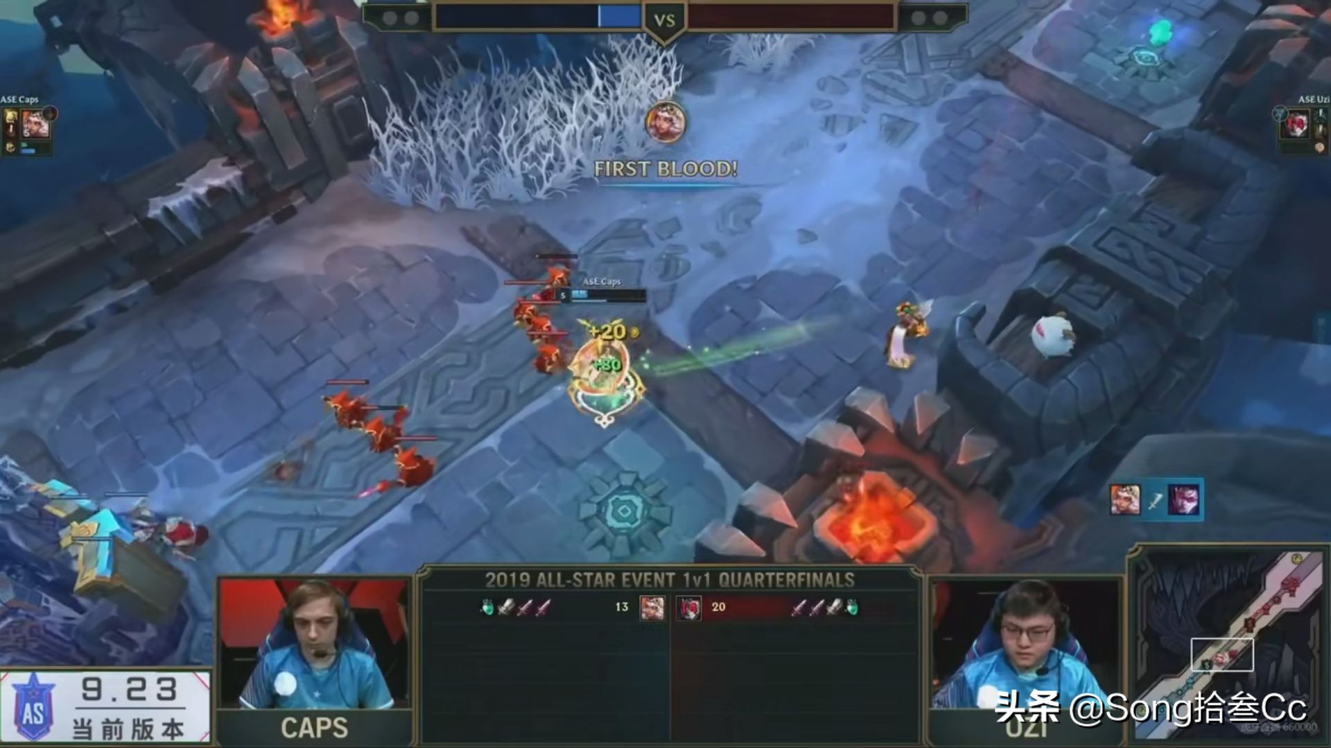 2016全明星solo赛uzi单挑真的是强,uzi拿到solo冠军的四场比赛对阵