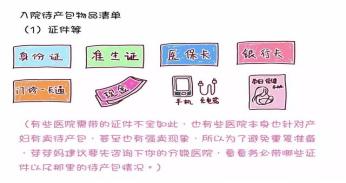 顺产必备待产包清单明细,分娩前待产包清单大整理