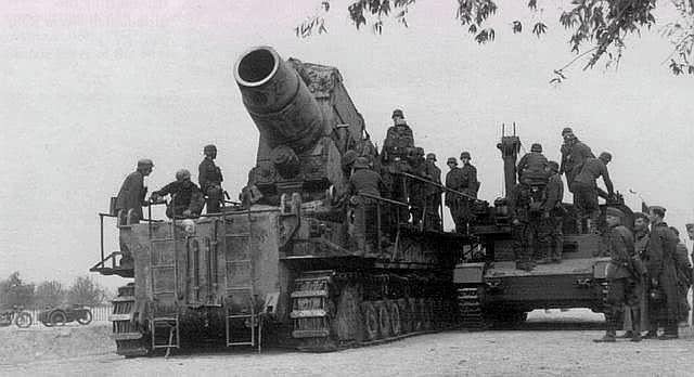 德国二战做了几门卡尔臼炮,二战德军卡尔臼炮坦克